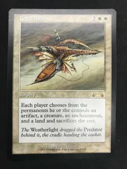 Magic the Gathering MTG Cataclysm White Exodus Rare - Image 1
