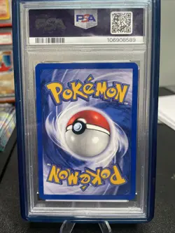 Pokemon Dark Blastoise Holo Rare 1st Edition #3 PSA 8 NM-Mint (Foot Swirl) - Image 2