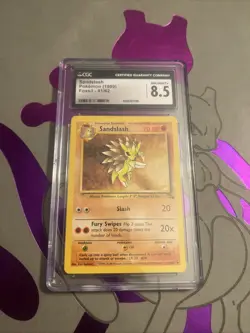Pokemon TCG Sandslash Fossil 41/62 - Image 1
