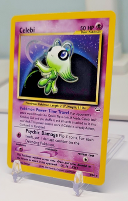 Celebi Holo Rare 3/64 Neo Revelation 2001 WOTC Pokemon TCG LP/NM - Image 3