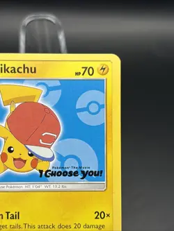 Pokemon Ash's Pikachu SM114 Promo Regular 2017 Pokemon TCG English 70 HP - Image 3