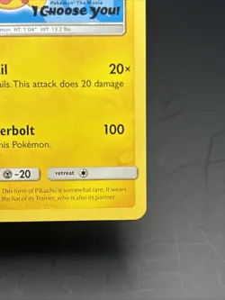 Pokemon Ash's Pikachu SM114 Promo Regular 2017 Pokemon TCG English 70 HP - Image 4