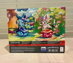 Pokemon TCG Prismatic Evolutions Mini Tin Display Case Sealed - Image 3