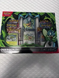 Pokemon TCG Ogerpon ex Premium Collection Box - Factory Sealed - Image 1