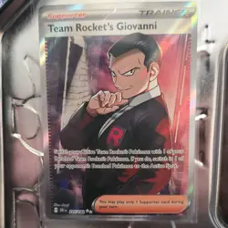 Team Rocket's Giovanni - 225/182 - Pokemon TCG Destined Rivals - Ultra Rare - NM - Image 1