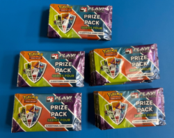 Play! Pokemon Prize Pack Series 4 - Factory Sealed Lot Of 50 Unsearched Packs - Image 1