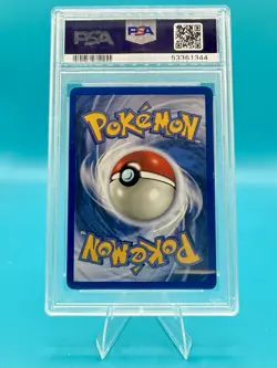 Pokemon TCG 99 Wigglytuff 19/130 Base 2 Vintage Holo Rare PSA 8 - Image 2