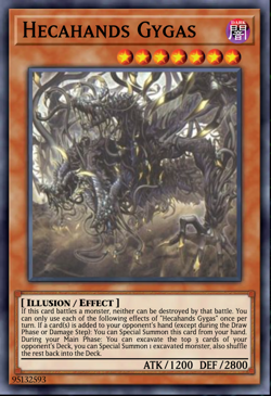 Yugioh! 3x Hecahands Gaigas RARE Phantom Revenge PHRE-EN004 - Image 1