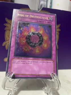 Yugioh: Ring Of Destruction - DPKB-EN036 - Ultimate Rare - 1st Edition - LP - Image 3