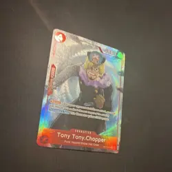 Namco One Piece CCG Tony Tony.Chopper OP10-011 Alt Art Foil 4 Cost 4000 Power - Image 1