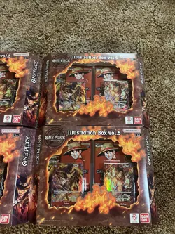 One Piece Illustration Box Vol 5 (4) IN HAND READY TO SHIP ASAP Lot Of 4 - Image 2