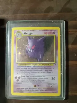 Pokemon TCG Gengar Holo Rare 11/110 Legendary Collection 2002 WOTC Vintage Card - Image 1
