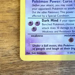 Pokemon Gengar TCG Legendary Collection Holo Card 11/110 Rare - Image 5