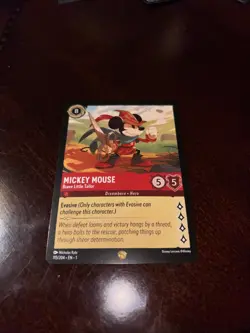 Mickey Mouse - Brave Little Tailor - LEGENDARY Non-Foil 115/204 - Disney Lorcana - Image 2