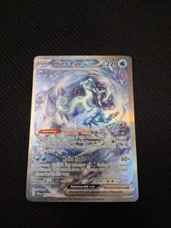 Pokemon Chien-Pao EX 261/193 Sv02 Paldea Evolved Special Illustration Rare - Image 1
