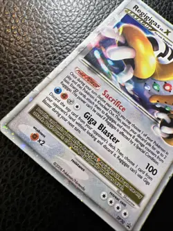 # Pokemon TCG Regigigas LV.X - DP30 Diamond & Pearl Promo Vintage 2008 MP - Image 3