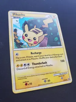 Pikachu - HGSS03 - Promo - HeartGold SoulSilver *NM* Near Mint TCG POKEMON - Image 3