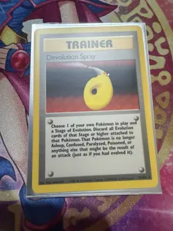 Devolution Spray - 72/102 - Pokemon Base Set Unlimited Rare Card WOTC LP - Image 1