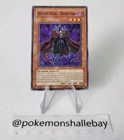 Destiny Hero - Doom Lord DP05-EN001 *NM* 1st Edition Common Yugioh Card - Image 1