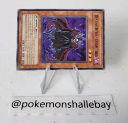 Destiny Hero - Doom Lord DP05-EN001 *NM* 1st Edition Common Yugioh Card - Image 2