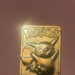 Pikachu 1999 Pokemon 23K Gold-Plated Burger King Nintendo Promo Trading Card - Image 4