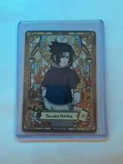 Sasuke Uchiha SPECIAL EDITION NRSA01-SP-002L5 Naruto Kayou Card (ENGLISH) - Image 1