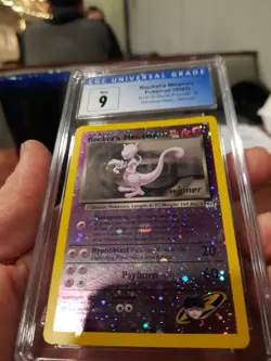 Rocket's Mewtwo Cgc 9 Mint Winner Best Of Game Promos 8 2003 Reverse Holo Card - Image 2