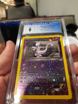 Rocket's Mewtwo Cgc 9 Mint Winner Best Of Game Promos 8 2003 Reverse Holo Card - Image 3