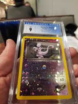 Rocket's Mewtwo Cgc 9 Mint Winner Best Of Game Promos 8 2003 Reverse Holo Card - Image 4