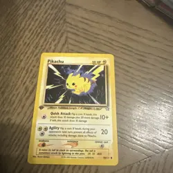 Pikachu 70/111 1st Edition Neo Genesis Vintage 2000 Pokemon Card NM - Image 1