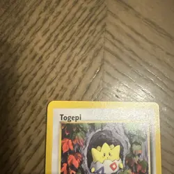 Pokemon TCG Togepi Neo Genesis Unlimited Uncommon Card 51/111 First Edition HP - Image 3