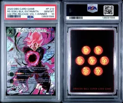 PSA 10 SS Rose Goku Black Unison of Extermination Dragon Ball Super Gold Stamp - Image 3