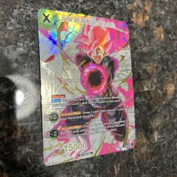 SS Rose Goku Black Unison of Extermination GOLD STAMP Foil Dragon Ball Super NM - Image 3