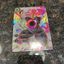 SS Rose Goku Black Unison of Extermination GOLD STAMP Foil Dragon Ball Super NM - Image 4