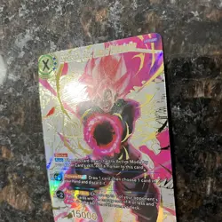 SS Rose Goku Black Unison of Extermination GOLD STAMP Foil Dragon Ball Super NM - Image 5