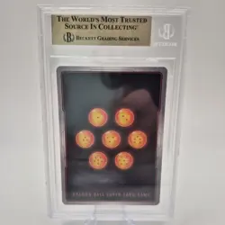 BGS 10 SS Rose Goku Black Unison of Extermination Dragon Ball Super Silver Stamp - Image 2