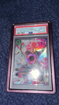 PSA 10 SS Rose Goku Black Unison of Extermination P-212 Dragon Ball Super Unison - Image 1
