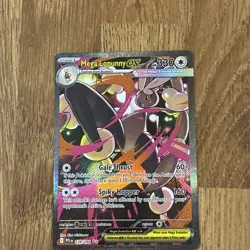 Mega Lopunny 128/094 Special Illustration Rare Phantasmal Flames Pokemon TCG NM - Image 1