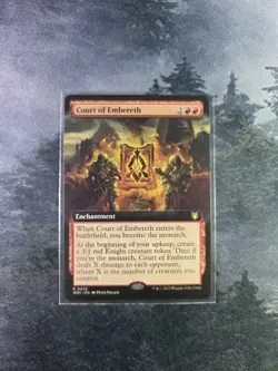 Court of Embereth (Extended Art) Commander: Wilds of Eldraine Regular - Image 1