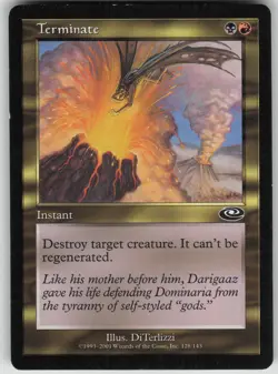 Magic the Gathering TCG Terminate C Planeshift 128 - Image 1