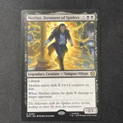 MTG Morlun, Devourer of Spiders NON FOIL NM R 59 Marvel's Spider-Man - Image 1