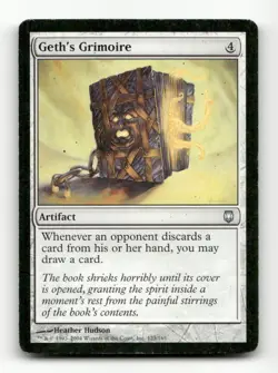 Geth's Grimoire Darksteel #123 Magic the Gathering - Image 1