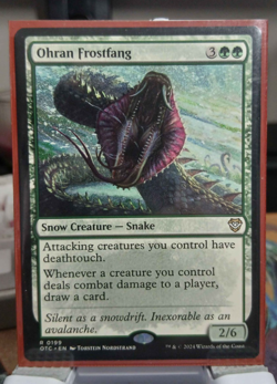Ohran Frostfang #0199 Rare NM - Outlaws of Thunder Junction: Commander - Image 1