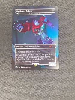 Optimus Prime / Darksteel Colossus Foil Secret Lair Mtg NM - Image 1