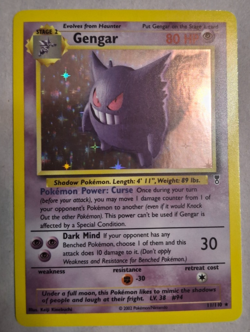 Gengar 11/110 Legendary Collection Holo (MP) Pokemon Card - Image 1
