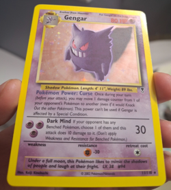 Gengar 11/110 Legendary Collection Holo (MP) Pokemon Card - Image 4