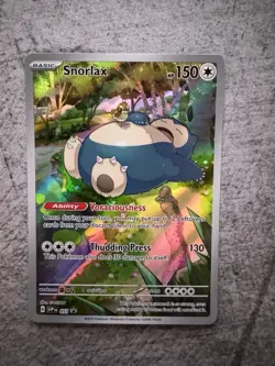 Pokemon TCG Snorlax 051 Black Star Promo Scarlet & Violet 2023 - Image 1
