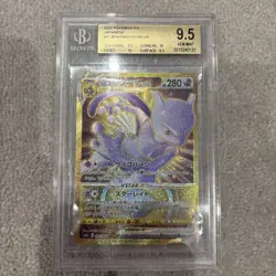 Pokemon Card Japanese Beckett 9.5 Mewtwo VSTAR 091/071 2022 - Image 1