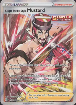 Pokemon TCG - Single Strike Style Mustard - SWSH09: Brilliant Stars (1) - Image 1
