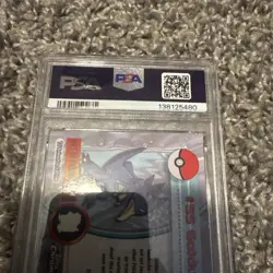 2000 TOPPS CHROME POKEMON T.V. SPECTRA #55 GOLDUCK PSA 9 - Image 5